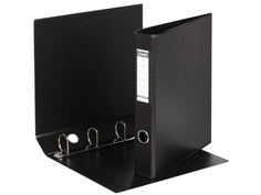 Папка Bantex 50мм 1243-10 на 4-х кольцах Black 48653