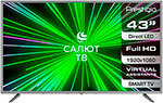 LED телевизор Prestigio PTV43SS07Y_CIS_ML TOP SBER TV серебристый