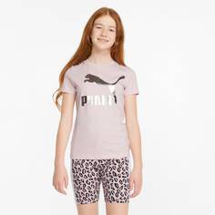 Детская футболка Classics Logo Youth Tee Puma