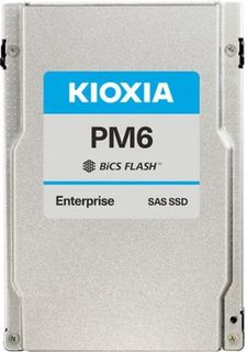 Накопитель SSD 2.5&#039;&#039; Toshiba (KIOXIA) KPM61VUG800G PM6-V 800GB SAS 24Gb/s BiCS FLASH TLC 4150/1450MB/s IOPS 595K/145K MTTF 2.5M