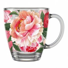 Кружка стекло, 350 мл, Корнелия, Декостек, 2025-Д