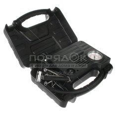 Компрессор автомобильный с манометром, 10-12 л/мин, Runway Racing RR047