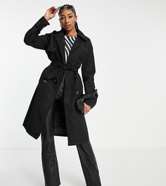 Черный классический тренч Vero Moda Tall