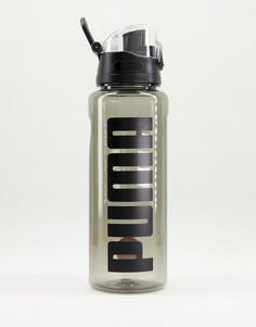 Черная бутылка для воды PUMA Training, 1 литр-Черный