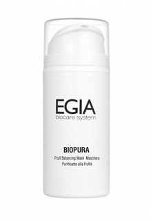 Маска для лица Egia балансирующая с экстрактами фруктов. Fruit Balancing Mask, 100 мл
