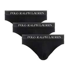 Комплект из 3 однотонных трусов-слипов LaRedoute Polo Ralph Lauren