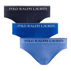 Комплект из 3 однотонных трусов-слипов LaRedoute Polo Ralph Lauren