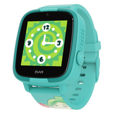 Смарт-часы ELARI FixiTime Fun, 1.4", зеленый / зеленый