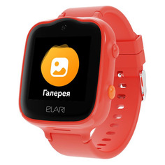 Смарт-часы ELARI KidPhone Алиса 4G Bubble, 1.3", красный / красный