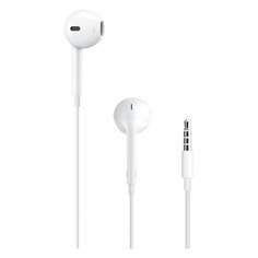 Гарнитура Apple EarPods, 3.5 мм, вкладыши, белый [mnhf2zm/a]