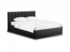 Кровать queen sofia lux (ogogo) черный 176x100x215 см.