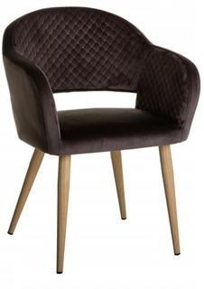Кресло oscar (r-home) коричневый 60x77x59 см.