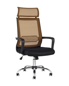Кресло офисное topchairs style (stoolgroup) оранжевый 60x117x70 см.