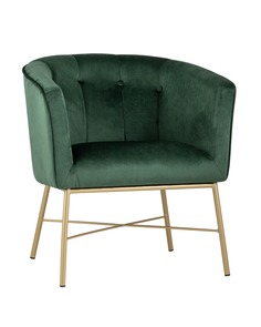 Кресло шале (stoolgroup) зеленый 67x75x62 см.