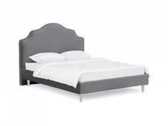 Кровать queen ii victoria l (ogogo) серый 170x130x216 см.