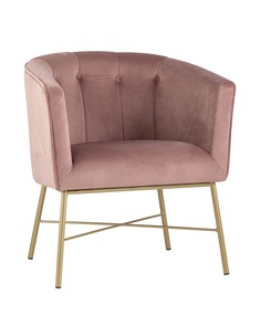 Кресло шале (stoolgroup) розовый 67x75x62 см.