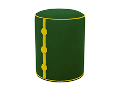 Пуф drum button зеленый (ogogo) зеленый 49 см.
