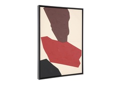 Постер padia (la forma) красный 50x70x4 см.