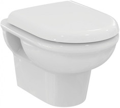 Подвесной безободковый унитаз с сиденьем микролифт Ideal Standard Exacto R002601