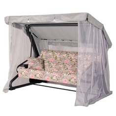 Качели садовые корфу графит 224х150 см Без бренда