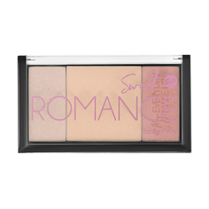 Палетка для макияжа лица SWEET ROMANCE FACE PALETTE хайлайтер и румяна Bell