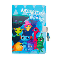 Блокнот с ключoм "MORIKI TEAM" Secret Notebook