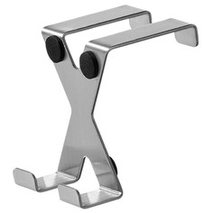 Крючки и планки для ванной комнаты крючок двойной TATKRAFT Pixie наддверный нержавеющая сталь