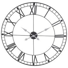 Часы часы настенные KOOPMAN HZ1003310 880х20мм черный металл