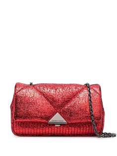 Emporio Armani сумка на плечо с эффектом металлик
