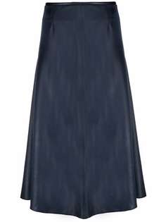 Nanushka юбка миди в двух тонах