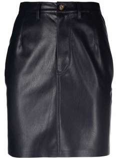 Nanushka юбка из искусственной кожи