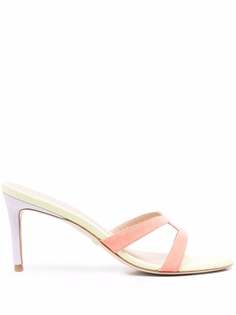 Stuart Weitzman двухцветные босоножки