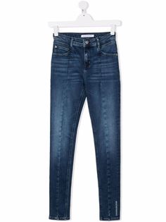 Calvin Klein Kids узкие джинсы средней посадки