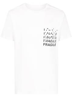 Takahiromiyashita The Soloist футболка с принтом Fragile