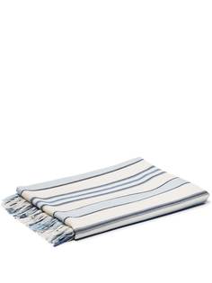 Johnstons of Elgin шерстяное одеяло в полоску