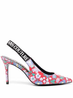 Versace Jeans Couture туфли с ремешком на пятке и принтом Regalia Baroque