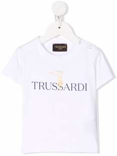 TRUSSARDI JUNIOR футболка с логотипом