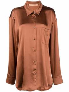 THE ANDAMANE рубашка с драпировкой