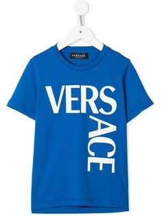 Versace Kids футболка с логотипом