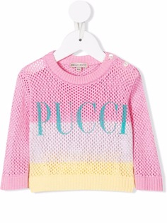 Emilio Pucci Junior джемпер с логотипом