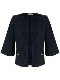 Martha Medeiros блейзер Lua с кружевом