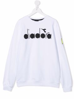 Diadora Junior толстовка с логотипом