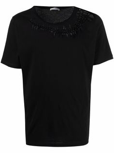 Saint Laurent футболка с вырезами