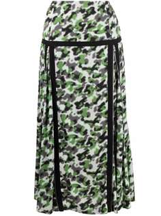 Kenzo юбка прямого кроя с камуфляжным принтом