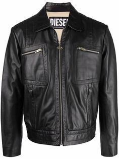 Diesel куртка на молнии с карманами