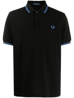 FRED PERRY рубашка поло с вышитым логотипом