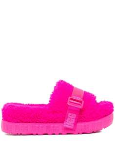 UGG шлепанцы Fluffita на платформе