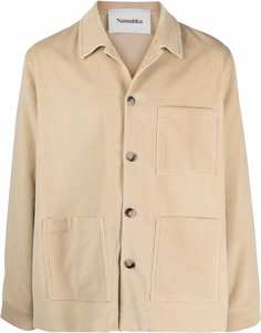 Nanushka вельветовая куртка-рубашка
