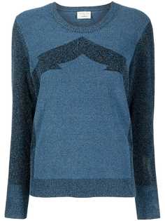 Onefifteen свитер в стиле колор-блок