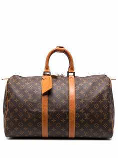 Louis Vuitton дорожная сумка Keepall 45 pre-owned с монограммой